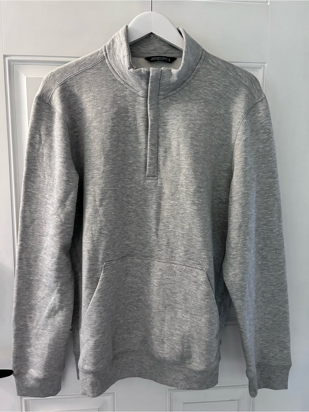Jockey Light Gray Women's Quarter-Zip Pullover